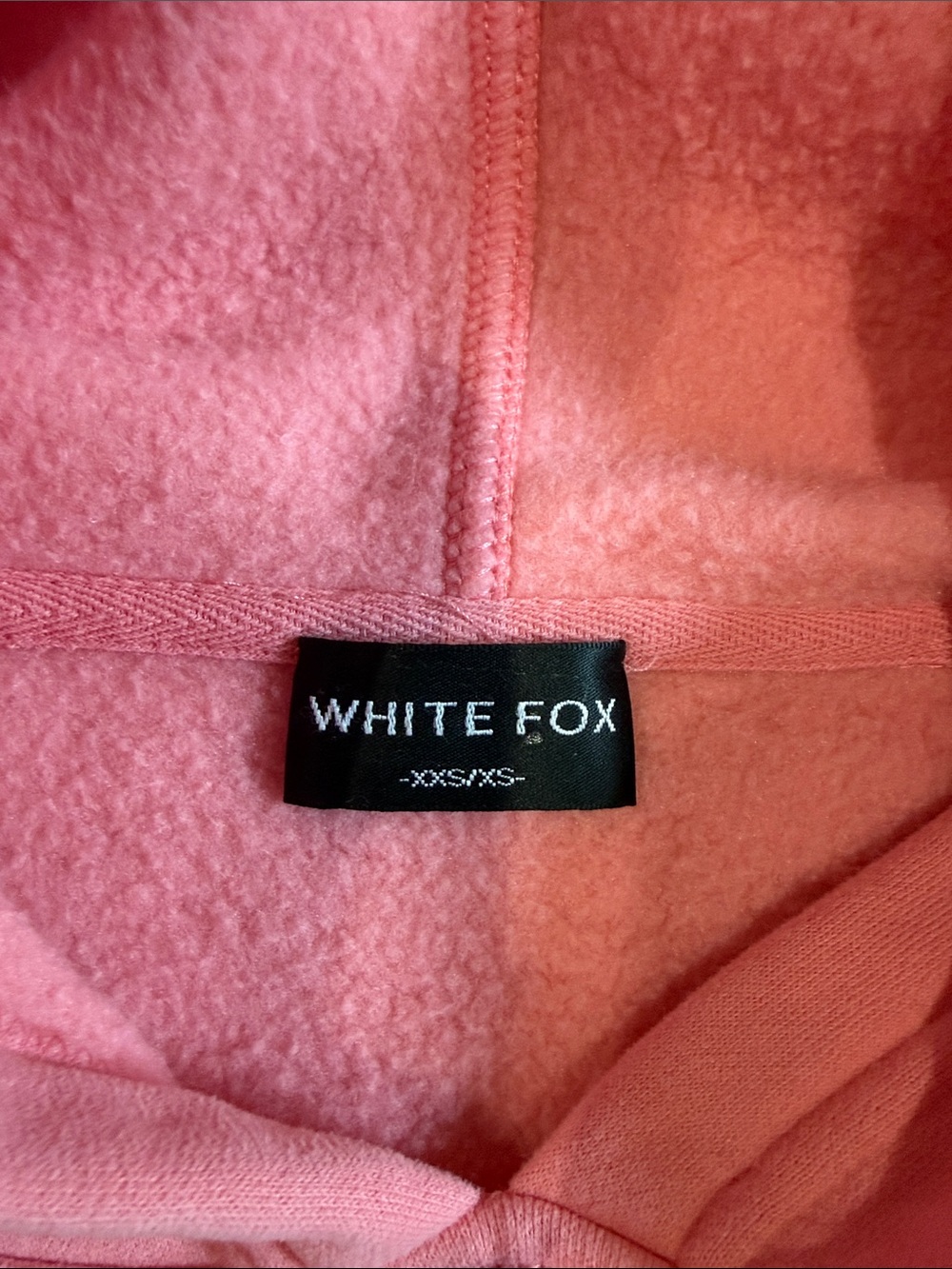 White Fox Archive 6.0 Oversized Hoodie Melon XXS/XS Worn Once - Picture 5 of 8